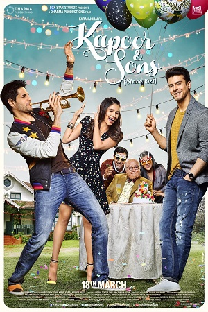  Kapoor & Sons (2016) Hindi Full Movie 480p [400MB] | 720p [1.2GB] | 1080p [4GB]