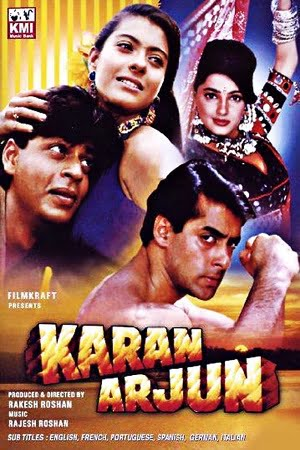  Karan Arjun (1995) Hindi Full Movie HDRip 480p [450MB] | 720p [1.4GB] | 1080p [4.3GB]